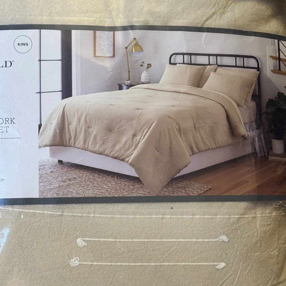 Threshold Beige Comforter Set